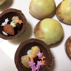 サプライズに ギャラクシー惑星チョコレート レシピ 作り方 By 気まぐれ食堂 楽天レシピ サプライズに ギャラクシー惑星チョコレート レシピ 作り方 By 気まぐれ食堂 楽天レシピ